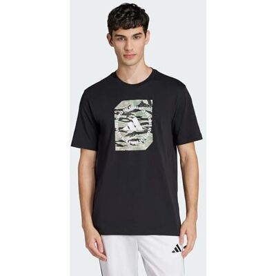 adidas Mezczyzni CAMO SHAPE GRAPHIC T-SHIRT, black, L adidas Mezczyzni CAMO SHAPE GRAPHIC T-SHIRT, black, L