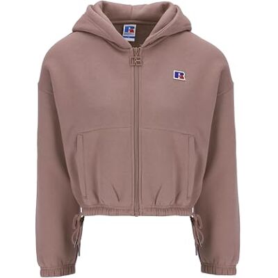 Russell Athletic E34032-AN-579 ZIP THROUGH HOODY JACKET Dam Jacka ANOUR Storlek M Russell Athletic E34032-AN-579 ZIP THROUGH HOODY JACKET Dam Jacka ANOUR Storlek M