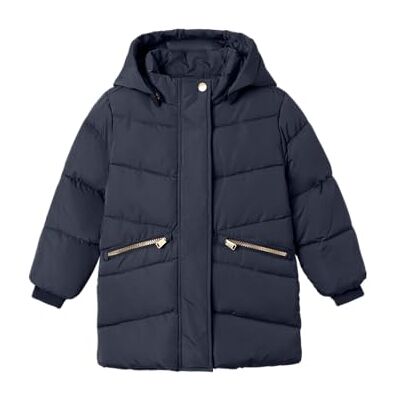 NAME IT Nmfmemo Jacket Long TB Vadderad jacka för flickor, Mörk Sapphire, 80 NAME IT Nmfmemo Jacket Long TB Vadderad jacka för flickor, Mörk Sapphire, 80