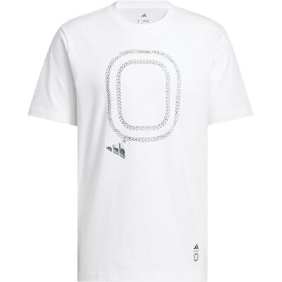 adidas Mezczyzni X OVERTIME GRAPHIC T-SHIRT, white, L adidas Mezczyzni X OVERTIME GRAPHIC T-SHIRT, white, L