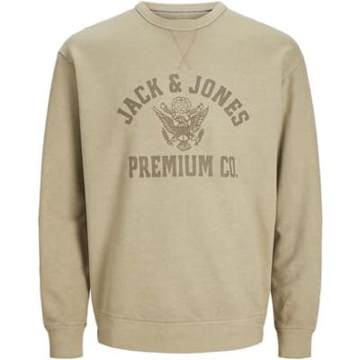 JACK & JONES JACK&JONES Jprbludylan sweat crewneck, Overland Trek, S JACK & JONES JACK&JONES Jprbludylan sweat crewneck, Overland Trek, S