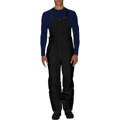 ARCTIX Essential isolerade hängselbyxor för män, svart, Large/32 innersöm ARCTIX Essential isolerade hängselbyxor för män, svart, Large/32 innersöm