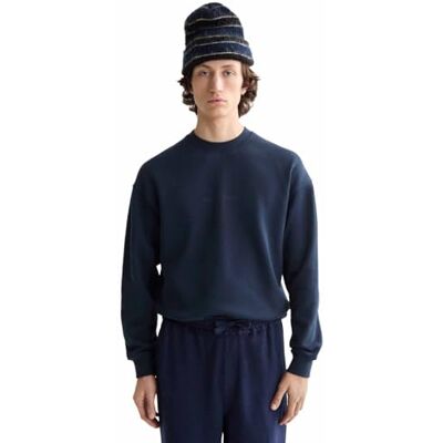 Scotch & Soda mäns tvätt konstverk huvtröja sweatshirt med huva, Sky Captain 410, XXL Scotch & Soda mäns tvätt konstverk huvtröja sweatshirt med huva, Sky Captain 410, XXL