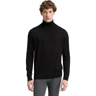 TOM TAILOR Denim herrtröja, 10429 – nattklocka svart, XS TOM TAILOR Denim herrtröja, 10429 – nattklocka svart, XS