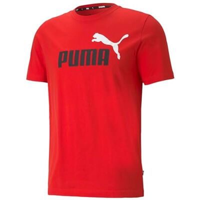 PUMA Herr x T-shirt, Högrisk Röd, L PUMA Herr x T-shirt, Högrisk Röd, L