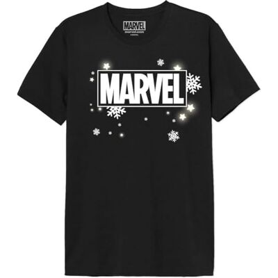 Marvel T-shirt herr, svart, XS Marvel T-shirt herr, svart, XS