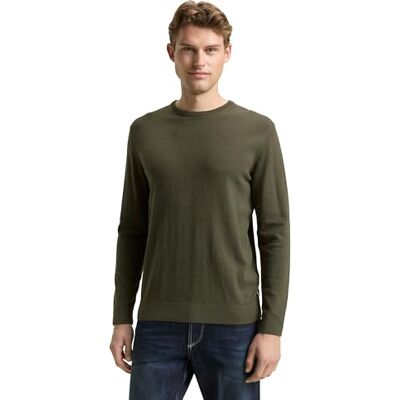 TOM TAILOR herrtröja, 10920 – Deep Forest Green, XL TOM TAILOR herrtröja, 10920 – Deep Forest Green, XL