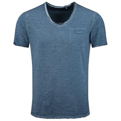 KEY LARGO Herr T-shirt MT SODA New v-hals, Folkstone blå (1237), S KEY LARGO Herr T-shirt MT SODA New v-hals, Folkstone blå (1237), S