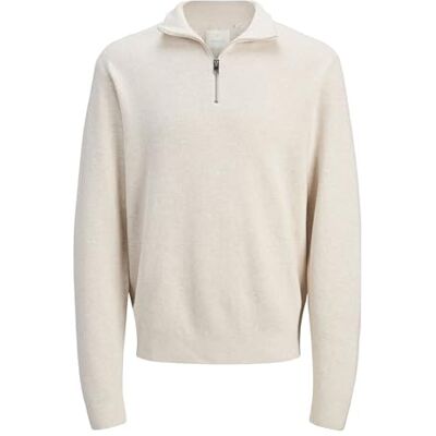 JACK & JONES Jprccmilano stitch stickad halv dragkedja Sn, Molndansare, L JACK & JONES Jprccmilano stitch stickad halv dragkedja Sn, Molndansare, L