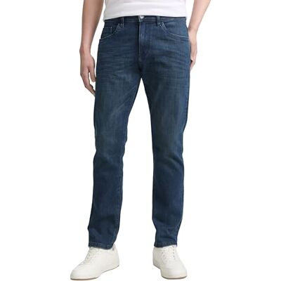TOM TAILOR Josh Regular Slim Jeans med stretch, 10282 – Mörkstenstvätt denim, 29W / 32L TOM TAILOR Josh Regular Slim Jeans med stretch, 10282 – Mörkstenstvätt denim, 29W / 32L