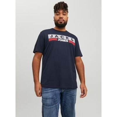 JACK & JONES Herr Jjecorp Logo H-4831 T-tröja, Mörkblå, XXL JACK & JONES Herr Jjecorp Logo H-4831 T-tröja, Mörkblå, XXL