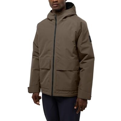 Jack Wolfskin Tempeldörr JK M herrjacka, Kallt kaffe, XL Jack Wolfskin Tempeldörr JK M herrjacka, Kallt kaffe, XL