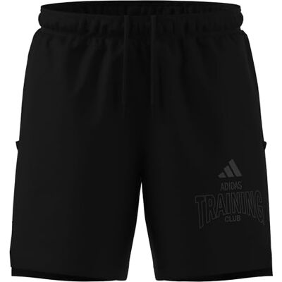 adidas Mezczyzni D4T POWER ESSENTIALS WORKOUT GRAPHICS SHORTS, black, XL 7 inch adidas Mezczyzni D4T POWER ESSENTIALS WORKOUT GRAPHICS SHORTS, black, XL 7 inch