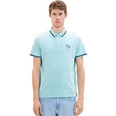 TOM TAILOR Herr 1036379 Pikétröja, 31046-Blue Tibetan Stone, XL, 31046 – Blå tibetansk sten, XL TOM TAILOR Herr 1036379 Pikétröja, 31046-Blue Tibetan Stone, XL, 31046 – Blå tibetansk sten, XL