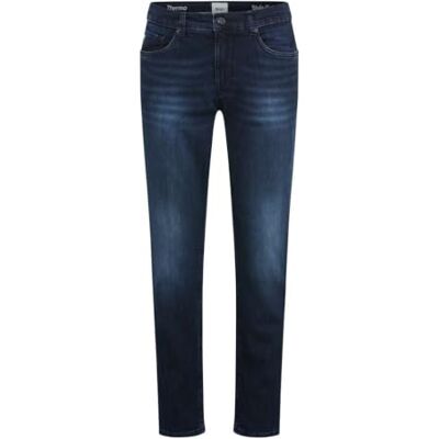 Brax Herr termo denim five Pocket jeans, 24 Mid Blue Used, 36W / 36L Brax Herr termo denim five Pocket jeans, 24 Mid Blue Used, 36W / 36L