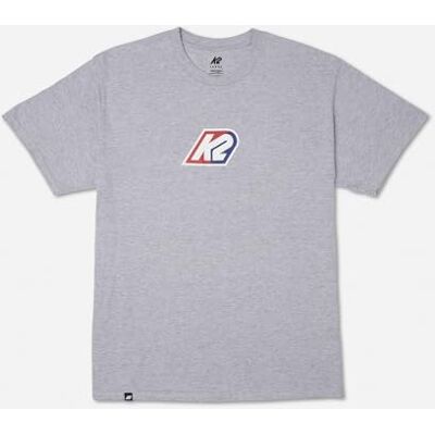 K2 Snow Unisex t-shirt Heritage t-shirt, grå Heather, 20H3004 K2 Snow Unisex t-shirt Heritage t-shirt, grå Heather, 20H3004