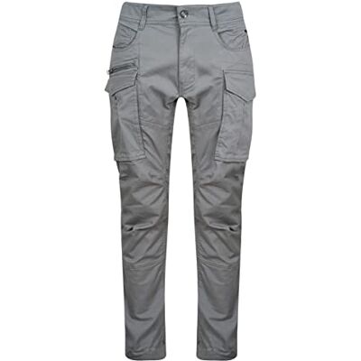 Replay Cargo-byxor för män, Joe, normal passform, av komfort bomull, Aviator Green 703, 30W / 34L Replay Cargo-byxor för män, Joe, normal passform, av komfort bomull, Aviator Green 703, 30W / 34L