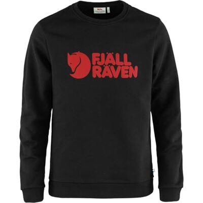 Fjällräven FJALLRAVEN 84142-550 Logo Sweater M Långärmad Herr Svart Storlek XS Fjällräven FJALLRAVEN 84142-550 Logo Sweater M Långärmad Herr Svart Storlek XS