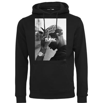 MERCHCODE Mister Tee Huvtröja för män, svart, M MERCHCODE Mister Tee Huvtröja för män, svart, M