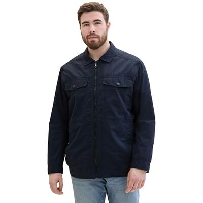 TOM TAILOR Herr 1040105 Plus jacka, 10668-Sky Captain Blue, XXL, 10668 – himmelskaptensblå, XXL TOM TAILOR Herr 1040105 Plus jacka, 10668-Sky Captain Blue, XXL, 10668 – himmelskaptensblå, XXL