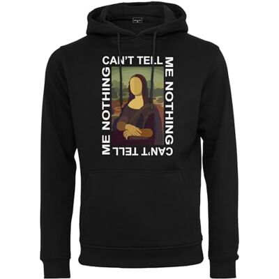 Tee Herr Mt1509-can´t Tell Me Nothing Hoody sweatshirt, svart, S, Svart, S Tee Herr Mt1509-can´t Tell Me Nothing Hoody sweatshirt, svart, S, Svart, S
