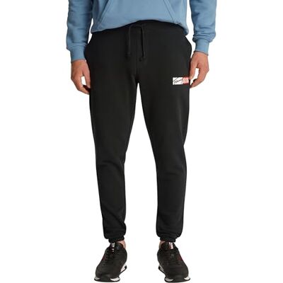 Tommy Jeans herr TJM Slim Entry sweatpants DM0DM20277 sweatpants, svart (svart), XL, svart (svart), XL Tommy Jeans herr TJM Slim Entry sweatpants DM0DM20277 sweatpants, svart (svart), XL, svart (svart), XL