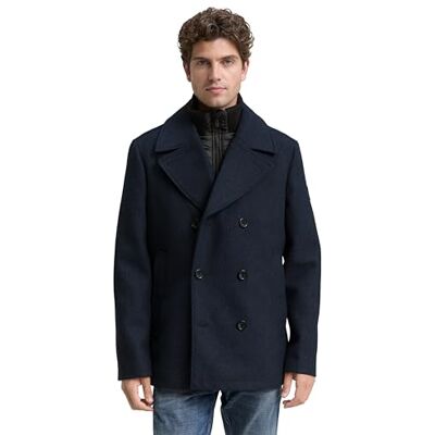 TOM TAILOR herr 1046986 jacka, 32530-Blue small fiskbene, XXL, 32530 – Blå liten fiskben, XXL TOM TAILOR herr 1046986 jacka, 32530-Blue small fiskbene, XXL, 32530 – Blå liten fiskben, XXL