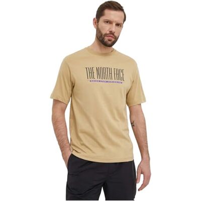 THE NORTH FACE EST 1966 Khaki Stone T-shirt M THE NORTH FACE EST 1966 Khaki Stone T-shirt M