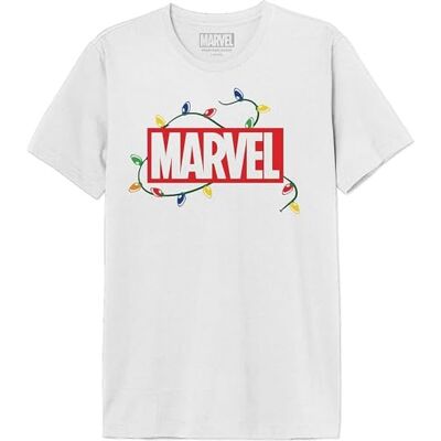 Marvel MEMARCOTS268 T-shirt, vit, S herr, Blanc, S Marvel MEMARCOTS268 T-shirt, vit, S herr, Blanc, S