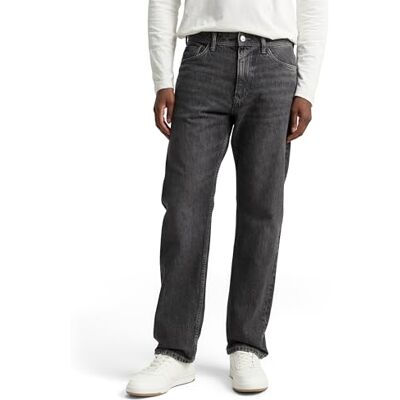 TOM TAILOR Denim 1044988 jeans waylen avslappnad passform män, 10220 – Used dark sten grå denim, 30W / 32L TOM TAILOR Denim 1044988 jeans waylen avslappnad passform män, 10220 – Used dark sten grå denim, 30W / 32L