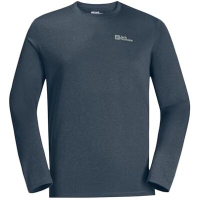 Jack Wolfskin herr Sky Thermal L/S M vandringströja, Midnattshimmel, XL Jack Wolfskin herr Sky Thermal L/S M vandringströja, Midnattshimmel, XL