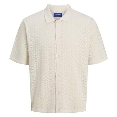 JACK & JONES Jortyler Knit Ss Polo Sn, Havssalt, L JACK & JONES Jortyler Knit Ss Polo Sn, Havssalt, L