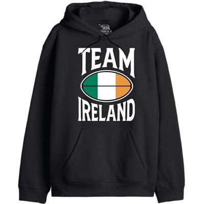 REPUBLIC OF CALIFORNIA "Team Ireland" UXREPCZSW038 sweatshirt herr, svart, storlek XL, svart, XXL REPUBLIC OF CALIFORNIA "Team Ireland" UXREPCZSW038 sweatshirt herr, svart, storlek XL, svart, XXL