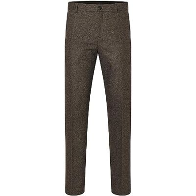 SELECTED HOMME SELETED HOMME Slhslim-ISAC Brown Struc TRS B Noos, Brownie, 56 SE SELECTED HOMME SELETED HOMME Slhslim-ISAC Brown Struc TRS B Noos, Brownie, 56 SE