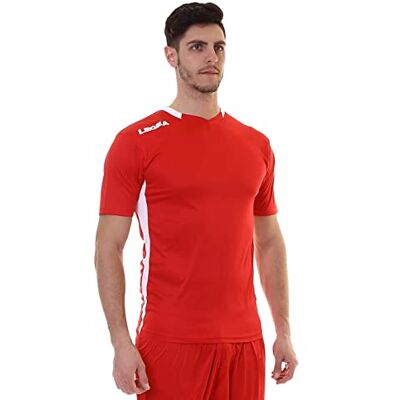 LEGEA Monaco tröja blandad T-shirt, Röd/vit, XS LEGEA Monaco tröja blandad T-shirt, Röd/vit, XS