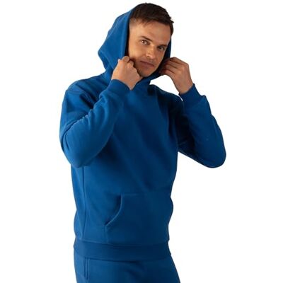 Carlheim Men's Hoodie Hudson Branded, Vintage Blue, X-Large Carlheim Men's Hoodie Hudson Branded, Vintage Blue, X-Large