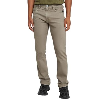 G-STAR RAW G-STAR Mosa raka jeans för män, Grön (Flint Grey Gd D23692-d552-h120), 29W / 32L G-STAR RAW G-STAR Mosa raka jeans för män, Grön (Flint Grey Gd D23692-d552-h120), 29W / 32L