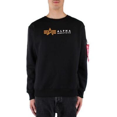 Alpha Industries herr Alpha Label Tröja för män Tröja (1-pack) Alpha Industries herr Alpha Label Tröja för män Tröja (1-pack)