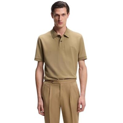 HUGO Polo för män, Medium beige 269, XXL HUGO Polo för män, Medium beige 269, XXL