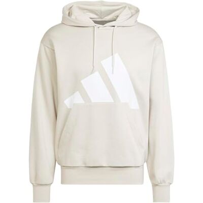 adidas Mezczyzni ESSENTIALS BIG LOGO FLEECE HOODIE, wonder alumina/white, M adidas Mezczyzni ESSENTIALS BIG LOGO FLEECE HOODIE, wonder alumina/white, M