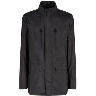 Geox Man M PIEVE JACKETS BLACK_58, svart, 58 Geox Man M PIEVE JACKETS BLACK_58, svart, 58