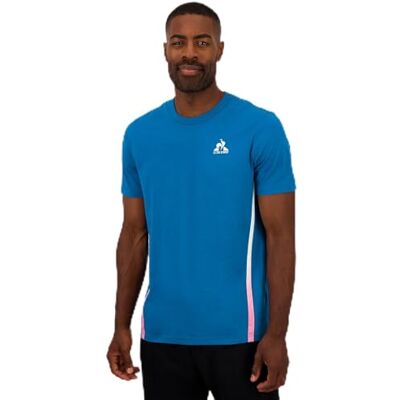 Le Coq Sportif T-shirt herr, Färg: blå, S Le Coq Sportif T-shirt herr, Färg: blå, S