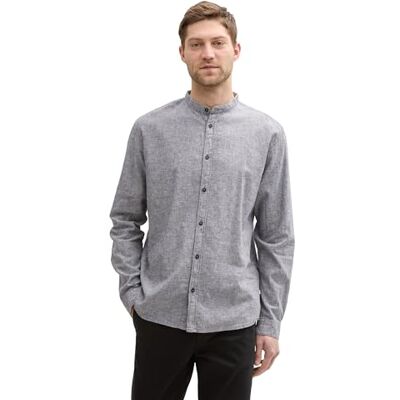 TOM TAILOR herrskjorta, 37200 – Tarmac Grey Chambray, XL TOM TAILOR herrskjorta, 37200 – Tarmac Grey Chambray, XL