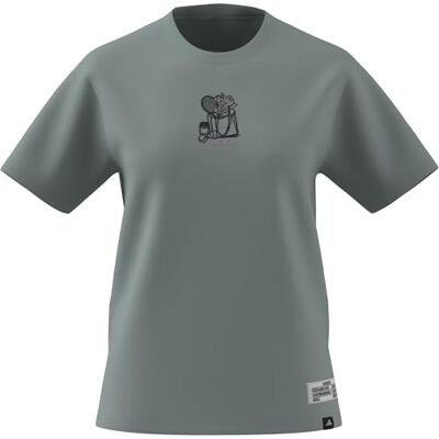 adidas Kobiety MINI EMBROIDERY GRAPHIC T-SHIRT, Wonder Sage, XXL adidas Kobiety MINI EMBROIDERY GRAPHIC T-SHIRT, Wonder Sage, XXL