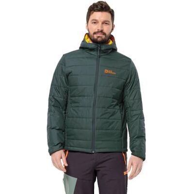 Jack Wolfskin Lapawa Ins Hoody M jacka, Svart Oliv, XXL Jack Wolfskin Lapawa Ins Hoody M jacka, Svart Oliv, XXL