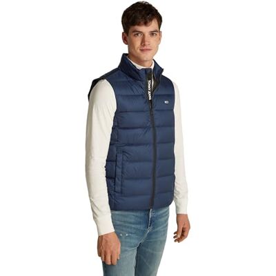 Tommy Jeans herr TJM LT DOWN VEST EXT DM0DM20663 väst, blå (mörk natt marinblå), XS, Blå (mörk natt marinblå), XS Tommy Jeans herr TJM LT DOWN VEST EXT DM0DM20663 väst, blå (mörk natt marinblå), XS, Blå (mörk natt marinblå), XS