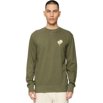 Tee Herr Wasted Youth Crewneck sweatshirt, OLIV, XS Tee Herr Wasted Youth Crewneck sweatshirt, OLIV, XS