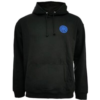 Inter Huvtröja Orm Oversized Logo Svart Huvtröja Unisex Vuxen Inter Huvtröja Orm Oversized Logo Svart Huvtröja Unisex Vuxen