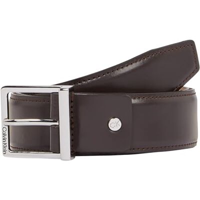 Calvin herr ADJ elegant fyrkant 35 mm K50K512342 fast bälte, brun (mörkbrun slät), 90, Brun (mörkbrun slät), 90 Calvin herr ADJ elegant fyrkant 35 mm K50K512342 fast bälte, brun (mörkbrun slät), 90, Brun (mörkbrun slät), 90