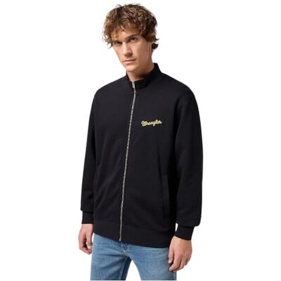 Wrangler ALL TERRAIN GEAR X funnel neck dragkedja, svart, L Wrangler ALL TERRAIN GEAR X funnel neck dragkedja, svart, L
